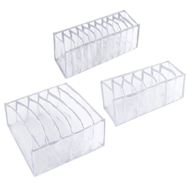 3 Set Underwear Divider - Grey