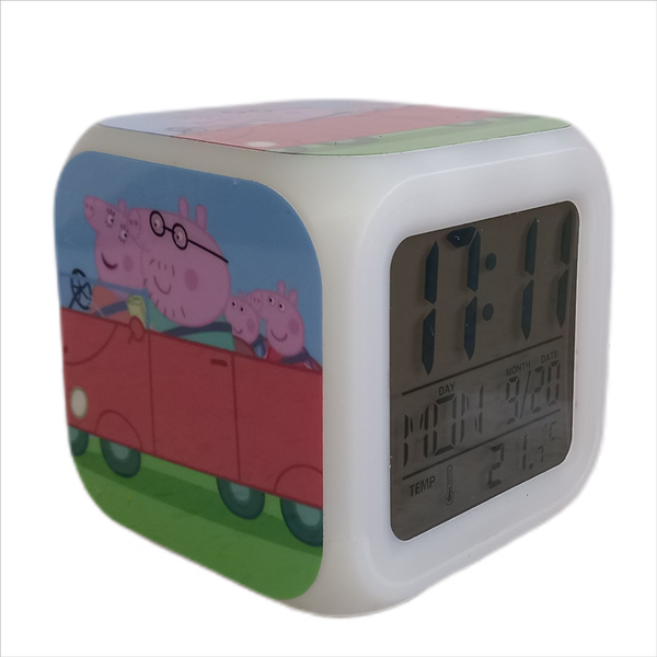 Peppa Pig - Night Light Alarm Clock