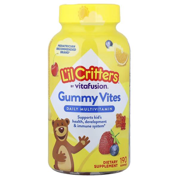 L'il Critters Multivitamin Gummies for Kids - 190 Gummies