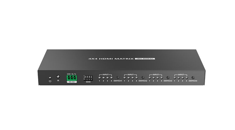 Lenkeng 4x4 HDMI2.0 Matrix Switch 4096x2160@60Hz