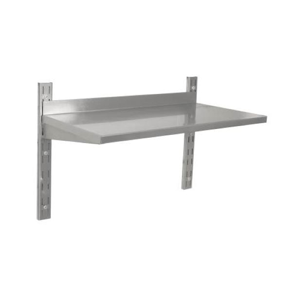 S/Steel Wall Shelving Single - ( 600 X 300mm)