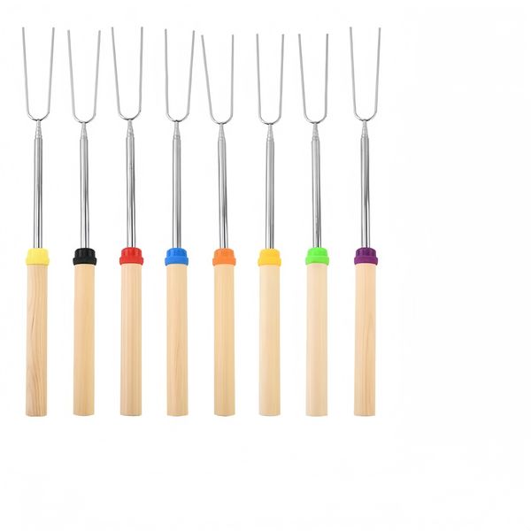 8 Telescopic Marshmallow &amp; Braai Skewers