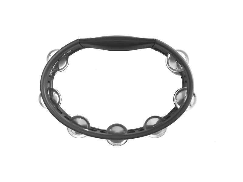 Bergen PTM-1100 Half-moon Tambourine - Black or Red