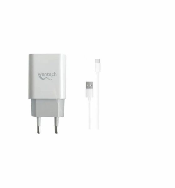 WANTECH 2.1A USB TYPE-C SMART CHARGER - White