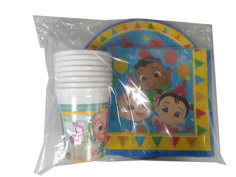 Cocomelon Party in a Bag for 8