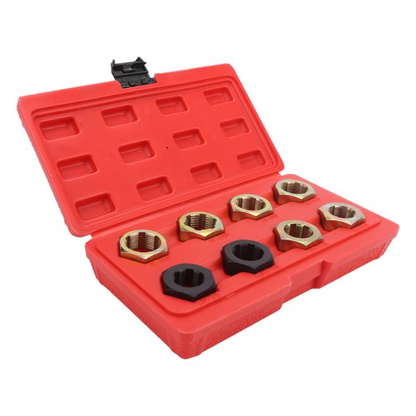 Screw Thread Repair Kit 8pcs Fractional Metric Carbon Steel