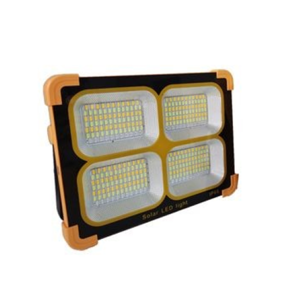 200W Portable LED Spotlight USB And Solar Rechargeable Light