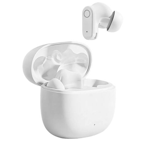 Mecina Wireless Bluetooth Earphones - Lightweight Portable White Earbuds Image