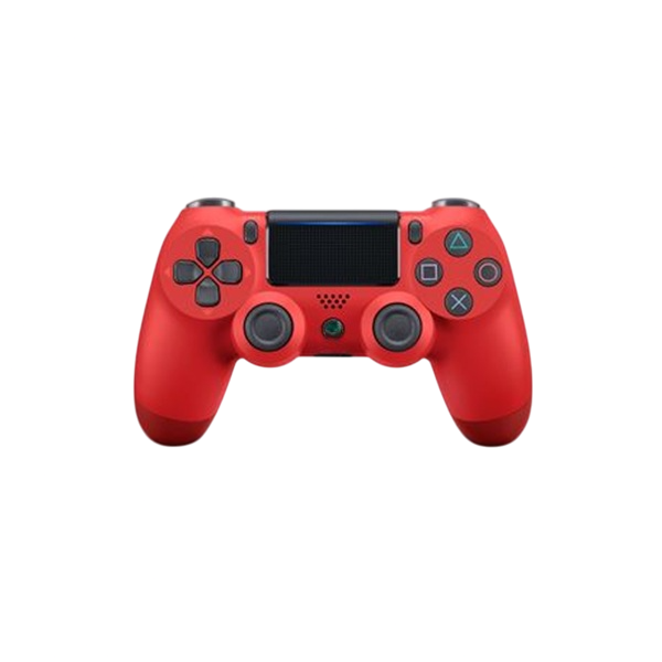 Double Shock Wireless Controller Red - Compatible with PS4/Pro/Slim