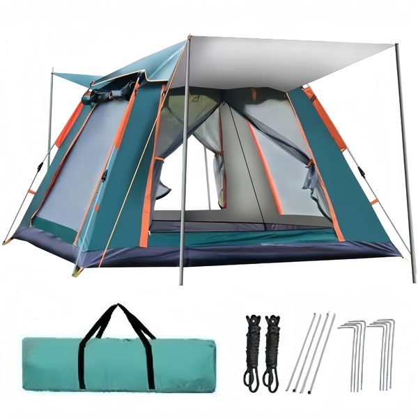 6 People Automatic Instant Pop Up Camping Tent With Bag