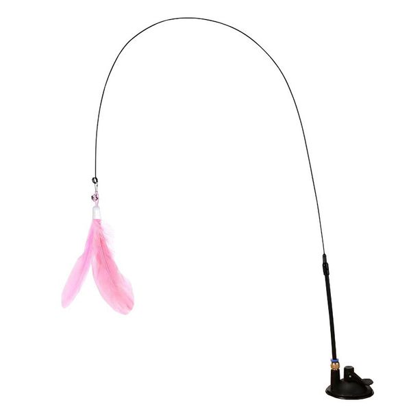 Long Steel Wire Cat Teaser Toy - Chew-Resistant Cat Toy pet toys