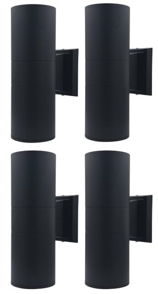 Teempeest Aluminium Outdoor Wall Light 25cm In Height- 4 Pack