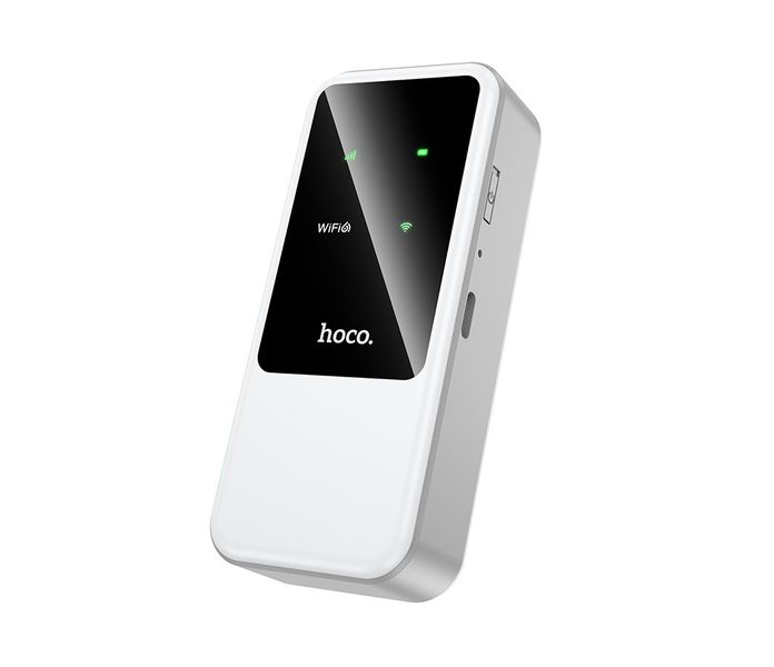 Hoco.HI42 4G LTE Portable Wi-Fi Router with Dual 2000mAh Battery.