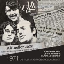 1971 - Live Im Deutschen Hygene-Museum Dresden (CD / Album)