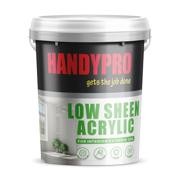 Handyman's HandyPro Low Sheen Acrylic Paint - 20L - White