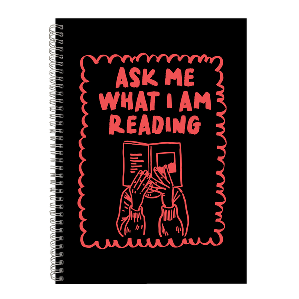 What I'm Reading Writing Notepad Gift Idea for Book Readers A4 Notebook 402