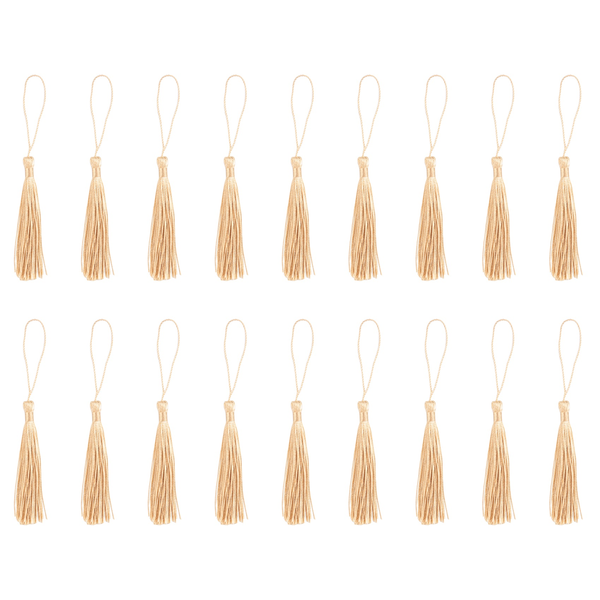 100Pcs Gold Bookmark Tassels for Jewelry Making, DIY Projects