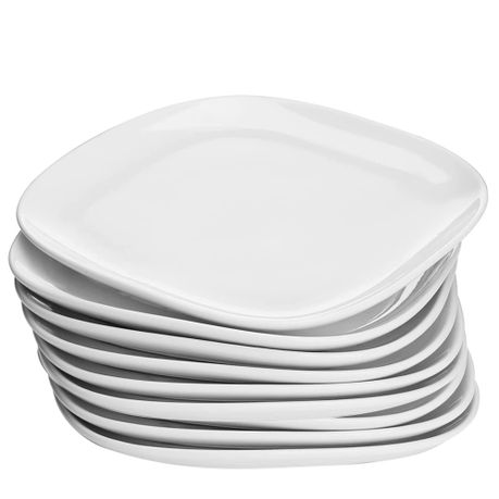 Square dining plates sale