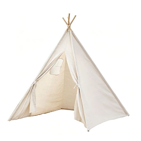 Teepee Tent for Kids, Foldable with Carry Bag, Playhouse Sleepover Tent