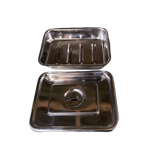 Medical Instrument Stainless Steel Tray with Lid