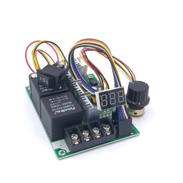 CMU PWM DC Motor Controller 40A 9-60V with Digital Speed Display