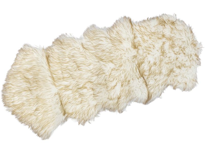 HIDECO Fur Rug Decor Rug - 60x140cm