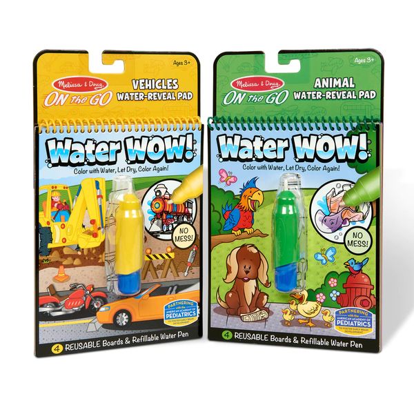 Melissa &amp; Doug Water Wow! Vehicles &amp; Animals Bundle