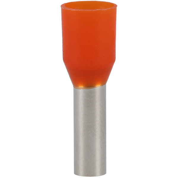 4MM Boot Lace Ferrule- Orange Pack Of 100