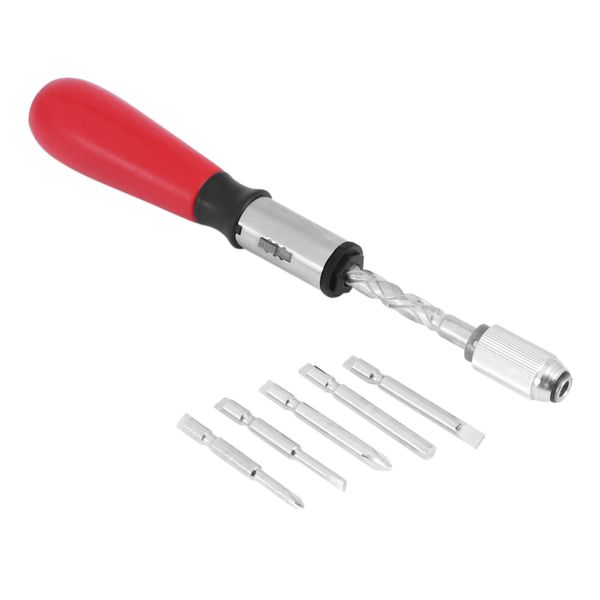 260Mm Spiral Screw Driver Hand Pressing Ratchet Screwdriver