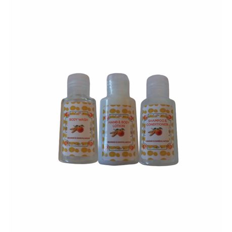 Calro Hospitality Room Amenities Pack 30ml Orange & Sandalwood Image