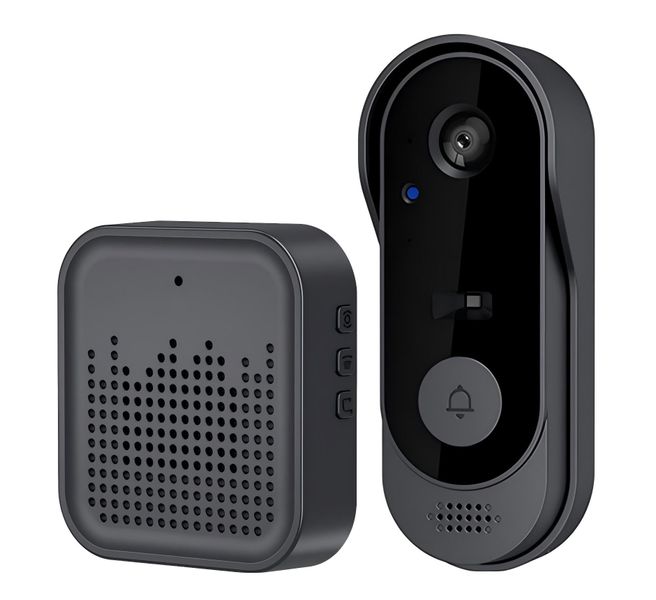 Doorbell Camera Wireless WiFi Video Doorbell with Chime for iOS