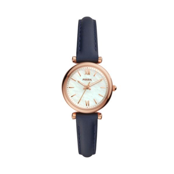 Fossil Womens Carlie Blue Leather -ES4502