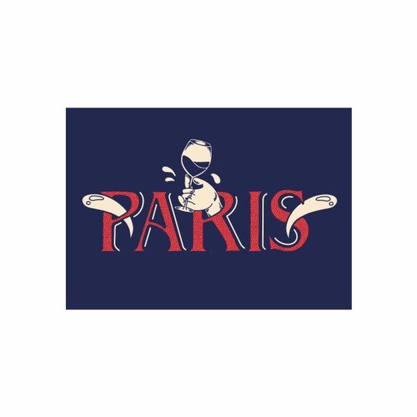 Love Wine Paris - A1 Poster