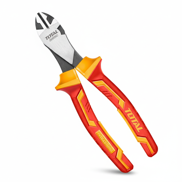 Total 180mm Insulated Heavy Duty Diagonal Cutting Pliers