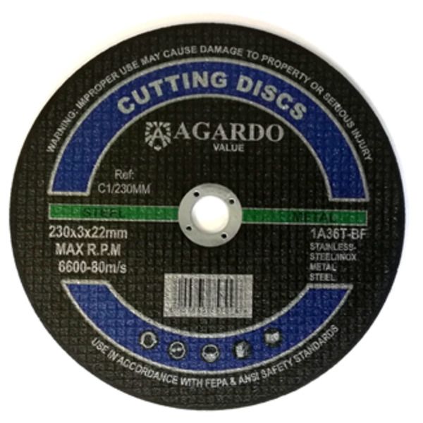 AGARDO Steel Cutting Disc 230mm