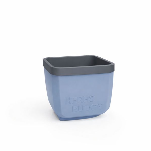 Gusta Herbs Buddy Blue Planter