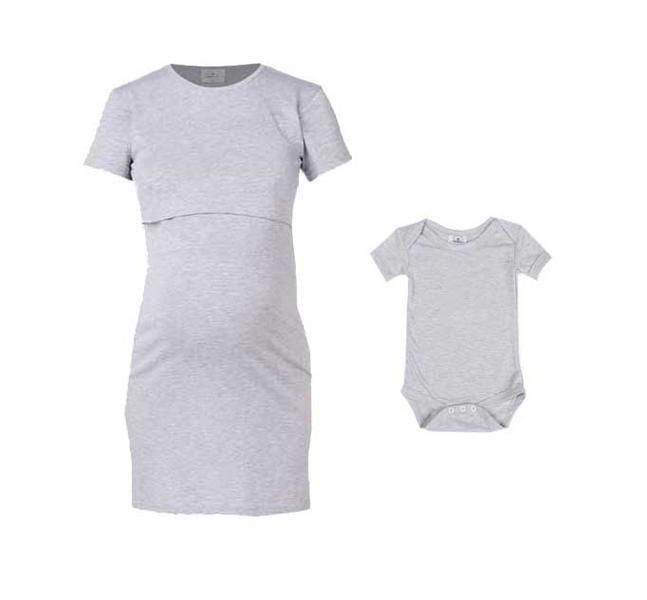 Hannah Grace Maternity Nightie &amp; Romper Duo Hospital Set