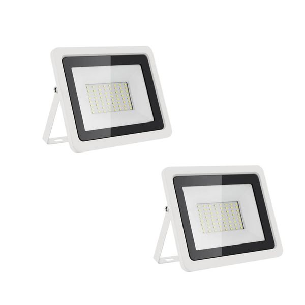 Set Of 2 Waterproof 100W Outdoor LED Flood Light AB-T3100