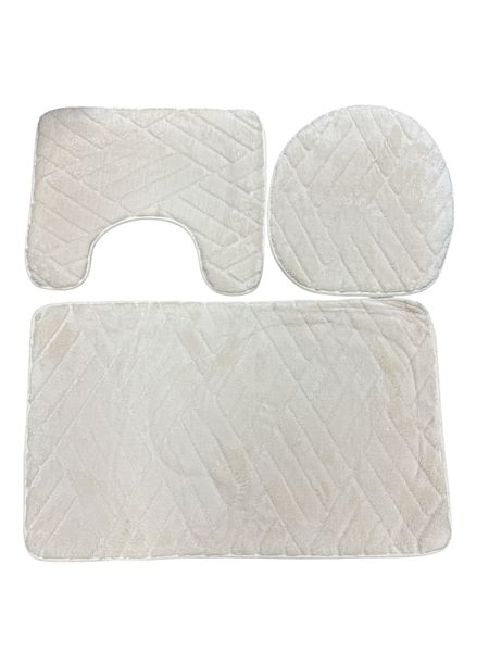 3 Piece Fancy Toilet Set