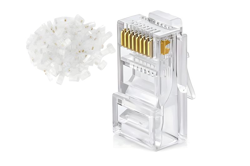 ZATECH RJ45-CAT6 Connector Pack of 100
