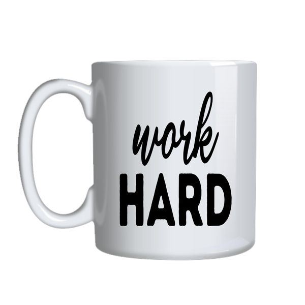 Work Coffee Mugs Trendy Motivational Graphic Cup Design Birthday Present045