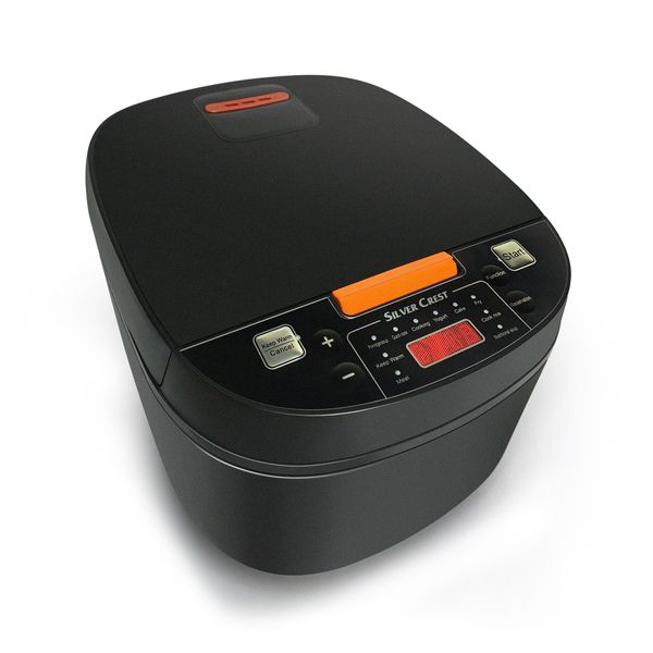 Mini Smart Rice Cooker, Kitchen Rice Cooker, Black 5 L Slow Cooker