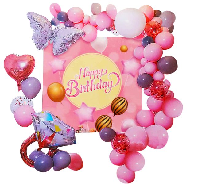 Happy Birthday, 48 Piece Themed Party Sets, P211