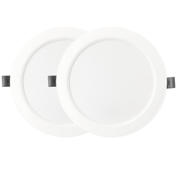 2x 12W Adjustable Color Temperature LED Downlights - PD12CCT