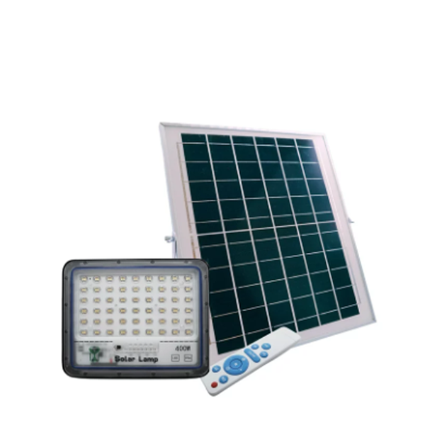 400W Solar Panel And LED Floodlight With Remote Control