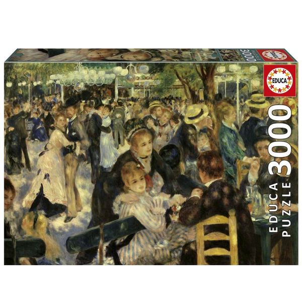 Educa Dance At Le Moulin de La Galette Puzzle - 1 x 3000 Piece