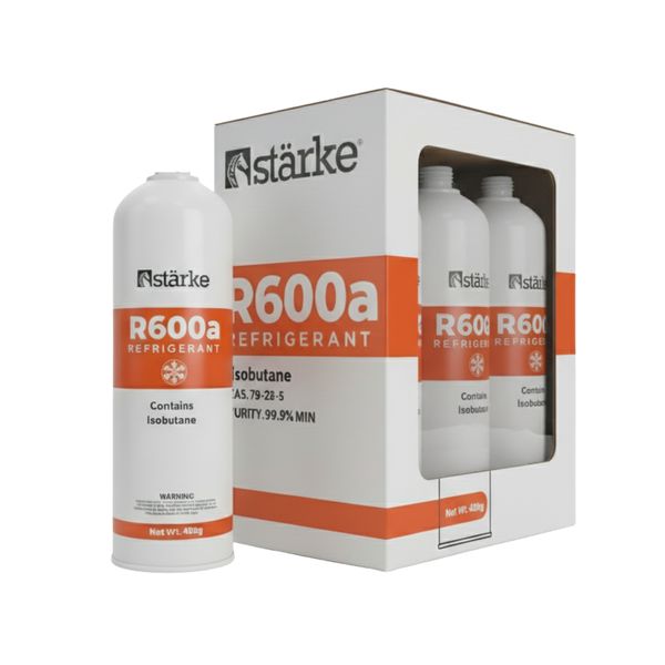 12 Pack - R600a Refrigerant Gas - 420g Eco-Friendly Cooling | Starke