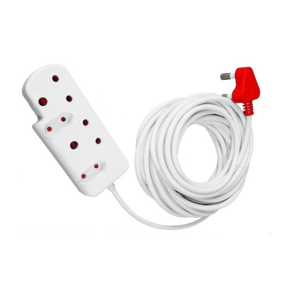 Ellies Side To Side Coupler (2 X 10A/1 X 5A) + Surge - 5 metres