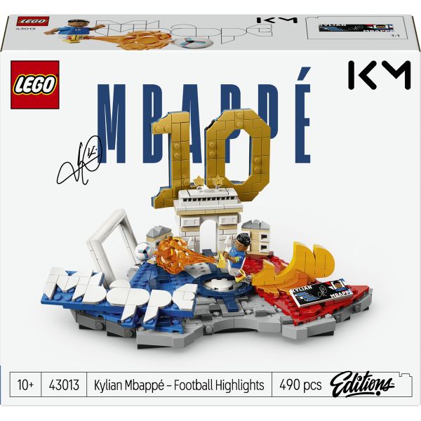 LEGO® Editions Kylian Mbappé – Football Highlights 43013