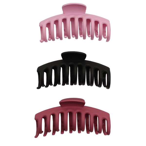 Purple and Prose Ladies Claw Clips - Pack of Three